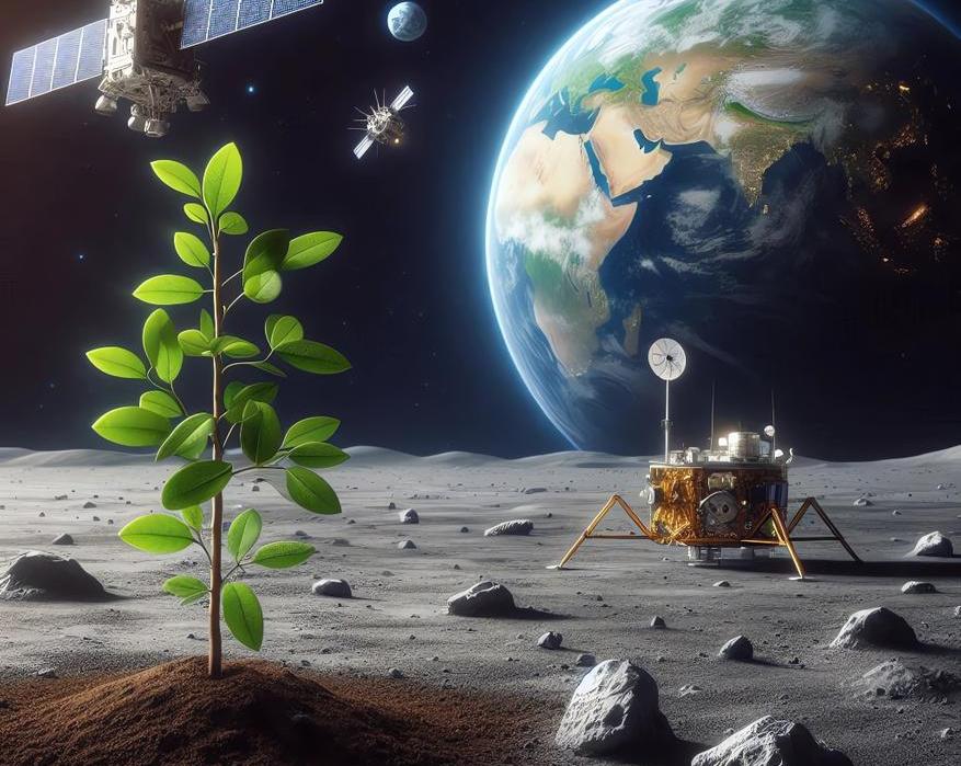 Космические саженцы: NASA высаживает деревья, побывавшие на Луне